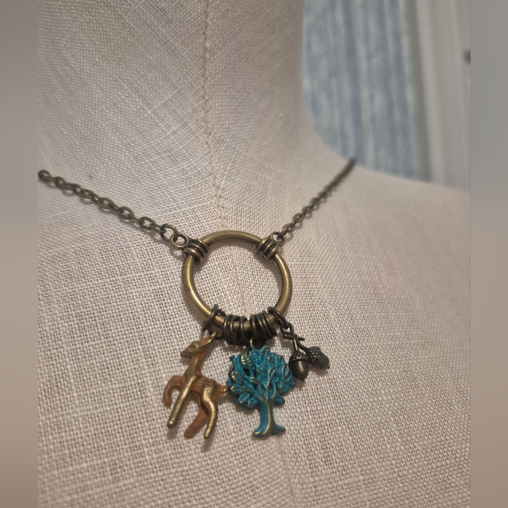 Autumn Days Charm Necklace